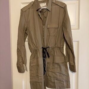 Rag & bone Tan Cotton Utility Shirt sz S